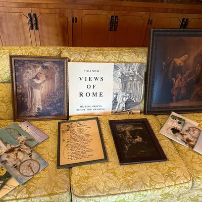 VIEWS OF ROMEPRINTS, AND MORE LOT