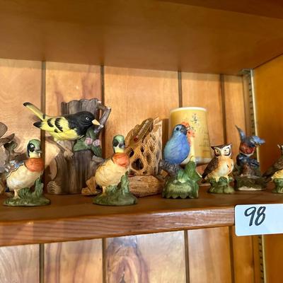 BIRD FIGURINE LOT