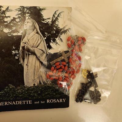 Bernadette Booklet and Two Rosaries