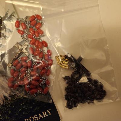 Bernadette Booklet and Two Rosaries