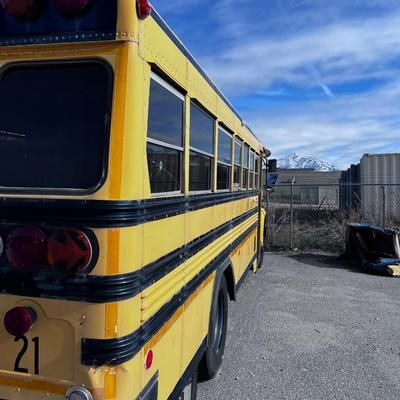 Blue Bird School Bus Ford Chassis Cummins Engine