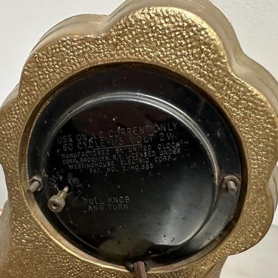  vintage western UNITED SADDLE HORSE CLOCK