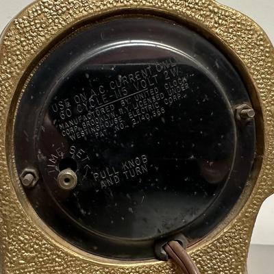  vintage western UNITED SADDLE HORSE CLOCK