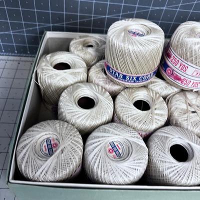 Star Six Cord Thread for Delicate Crochet NEW 