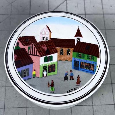 Villeroy & Boch Lidded Powder Jar FROM LUXEMBURG 