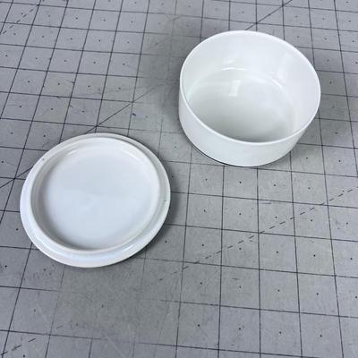 Villeroy & Boch Lidded Powder Jar FROM LUXEMBURG 