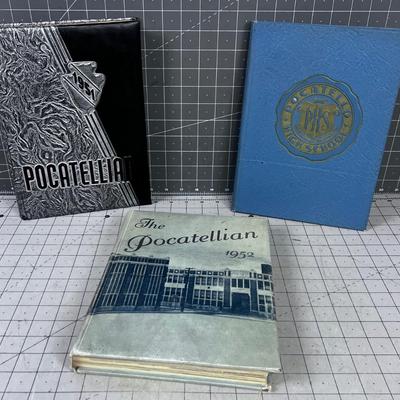 Pocatello IDAHO  High School Year Books 