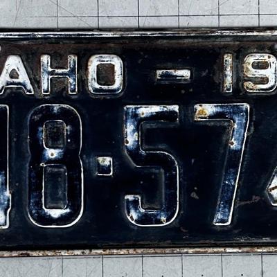 1931, IDAHO License Plate