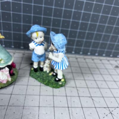 Laura's Attic Resin Figurines (3) 