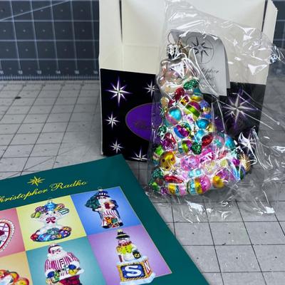 Sealed Radko EGG SCRAMBLE Ornament Spring 01-CB-3 Easter NWT 4.25â€