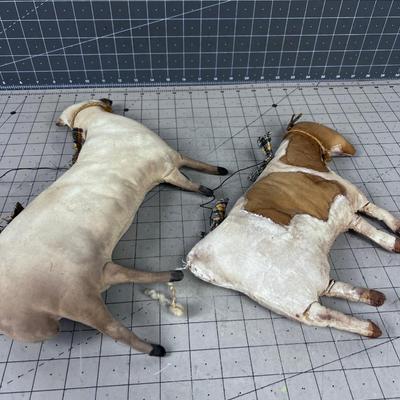 Hand Crafted Farm Animals (COWS) 