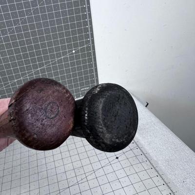 2 Vintage WOOD Baseball Bats