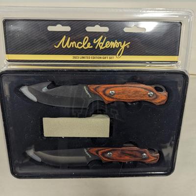 New Uncle Henry 2023 LE Cutlery Gift Set
