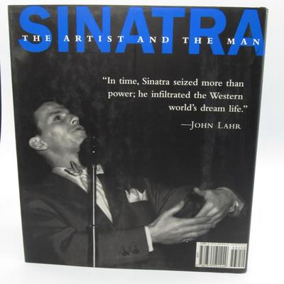 Sinatra hard cover book - The Artist and The Man