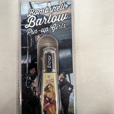 New Bombshell Barlow Pin-Up Girls Pocket Cutlery