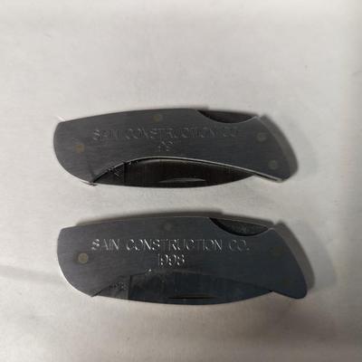 1997/1998 Inscribed Sain Construction Case XX Pocket Cutlery