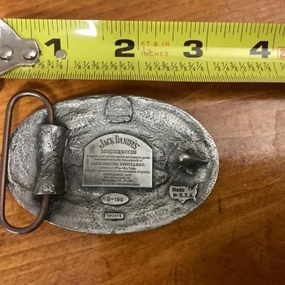 Jack Danielâ€™s Bergamot Belt Buckle D-190