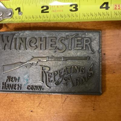 WINCHESTER BELT BUCKLE