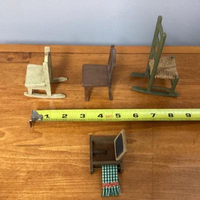 Lot of Dollhouse Furniture