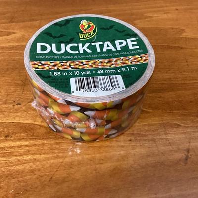 Candy corn ducktape