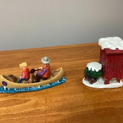 Lot of 2 Lemax Christmas village pieces