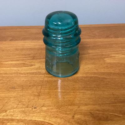 AM TEL & TEL. CO #10 glass insulator