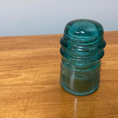AM TEL & TEL. CO #10 glass insulator