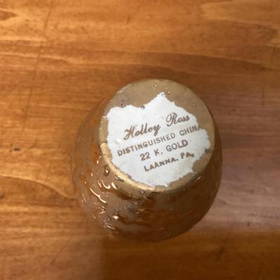 Holly Ross 24k Gold vase
