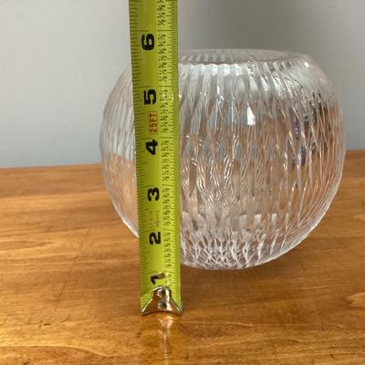 Crystal vase