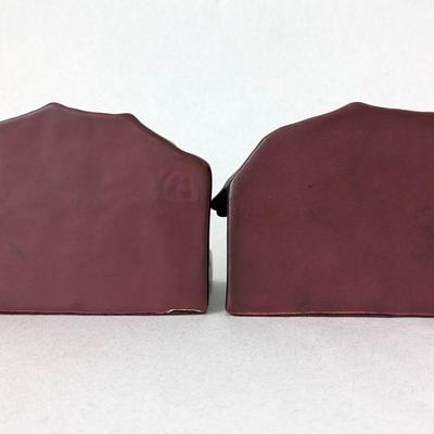 1920's Van Briggle Pottery Bear Bookends