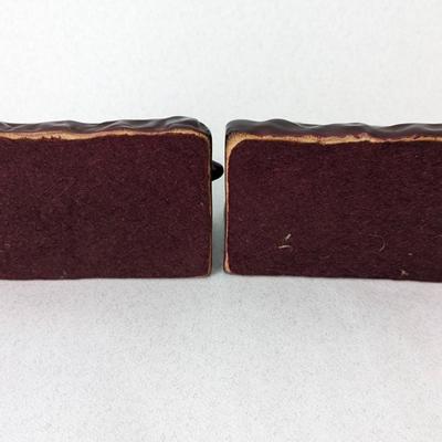 1920's Van Briggle Pottery Bear Bookends