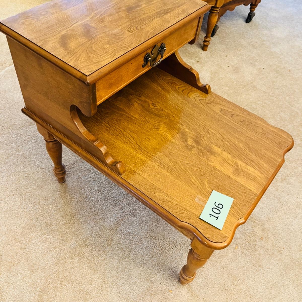 Ethan Allen Step End Table