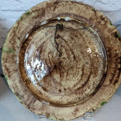 1930s José A. Cunha Majolica Palissy Plate Collection - Set of 3
