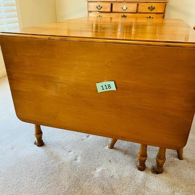 Pennsylvania House Maple/ Birch Early American Dining Table