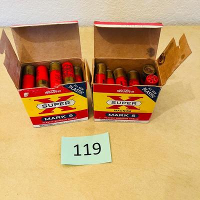 2 Boxes Vintage 12 guage Shells! Super X