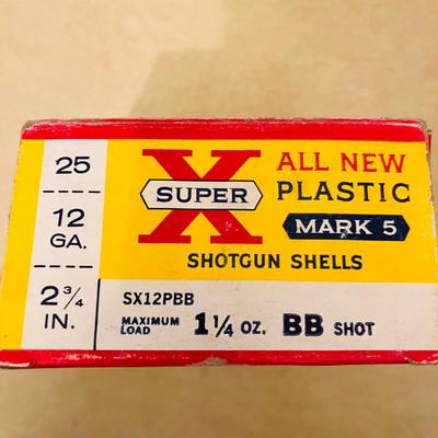 2 Boxes Vintage 12 guage Shells! Super X