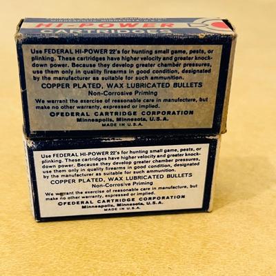 Federal .22 Shells Vintage