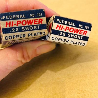 Federal .22 Shells Vintage