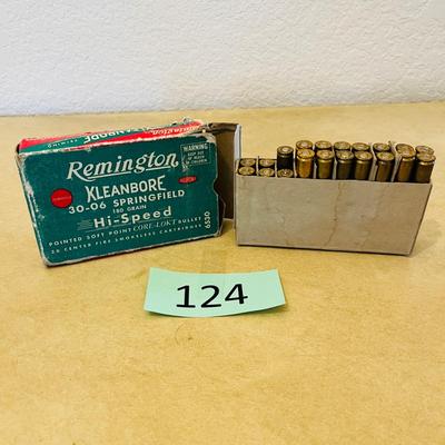 Vintage Remington 30-06 shells