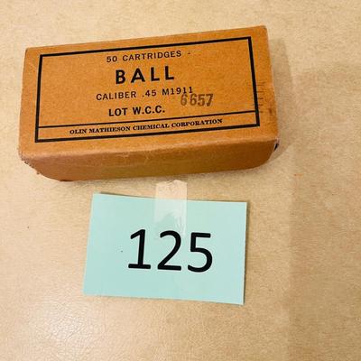 Ball Vintage .45 bullets