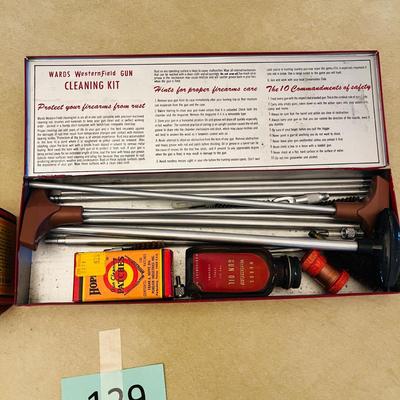 Vintage Ward's Western Field Gun cleaning kit