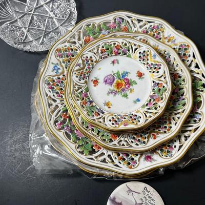 Fine China handpainted antiques