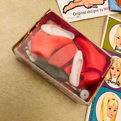 Vintage Doll Box With dolls & Clothes