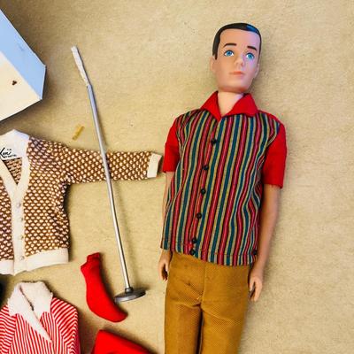 1962 Ken Doll In original box w/ extra clothes