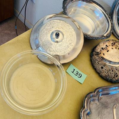 Lot 1 Silver Plate Items