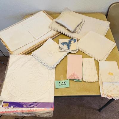 Napkins, place mats, & other