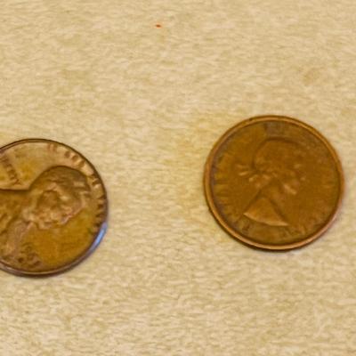 Foreign coin lot