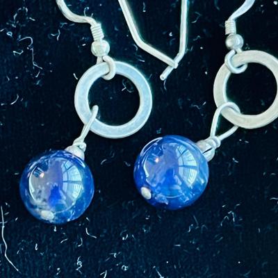Sterling silver earrings