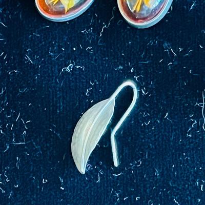 Sterling silver earrings