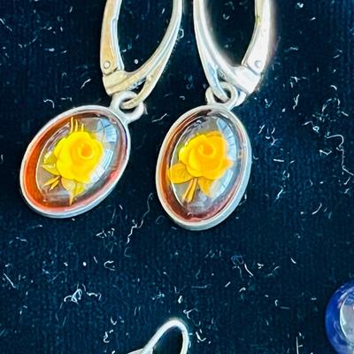 Sterling silver earrings